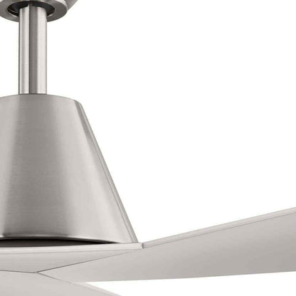 Home Decorators Easton 52 in. Indoor/Outdoor Brushed Nickel Ceiling Fan
