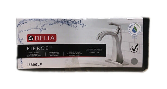Delta Pierce Single Hole Single-Handle Bathroom Faucet in Chrome 15899LF