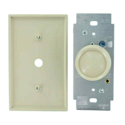 Leviton 5-Amp Single Pole Electro-Mechanical Rotary Fan Speed Control Ivory
