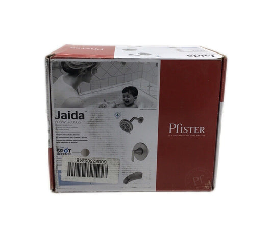 Pfister Jaida Single-Handle 4-Spray Tub and Shower Faucet Brushed Nickel