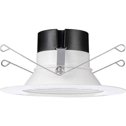 Juno Contractor Select 65BEMW HL 6 in. LED White Baffle Recessed Light Trim