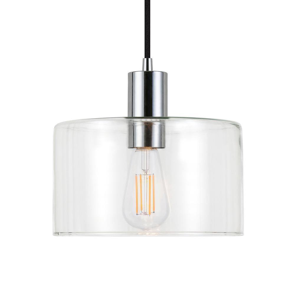 Meyer&Cross Henri 1-Light Polished Nickel Pendant