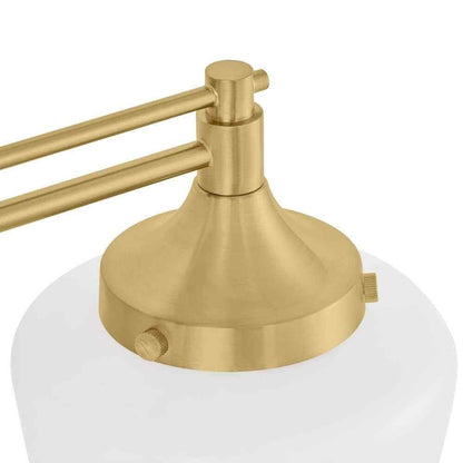 Home Decorators Collection Maybry 3-Light Brushed Gold Vanity Light