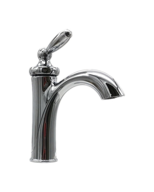 MOEN Brantford Single Hole Single-Handle High-Arc Bathroom Faucet in Chrome