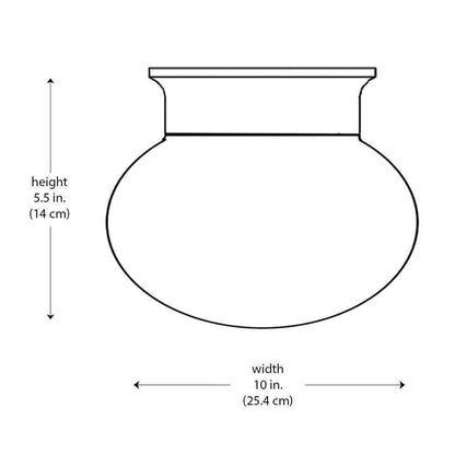 Bel Air Lighting Dash 10 in. 2-Light Oil Rubbed Bronze Ceiling Light Fixture