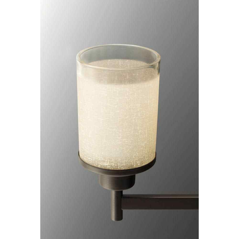 Progress Lighting Alexa Collection 1-Light Antique Bronze Bath Sconce