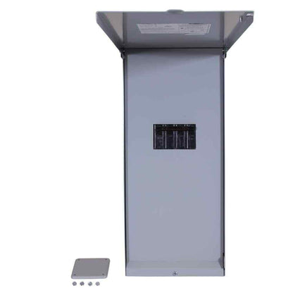 GE PowerMark Gold 200 Amp 10 in. Enclosed Outdoor Circuit Breaker THQMV200NREP