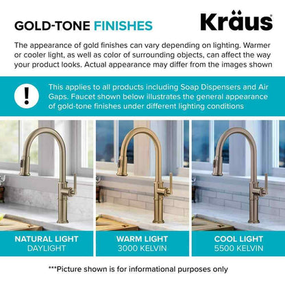 KRAUS Britt Single Handle Commercial Style Kitchen Faucet
