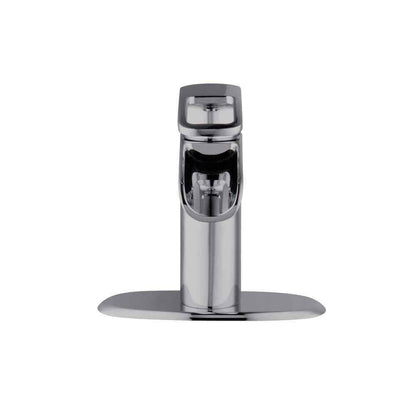 Glacier Bay Kiso Single Hole Single-Handle Low-Arc Bathroom Faucet in Chrome