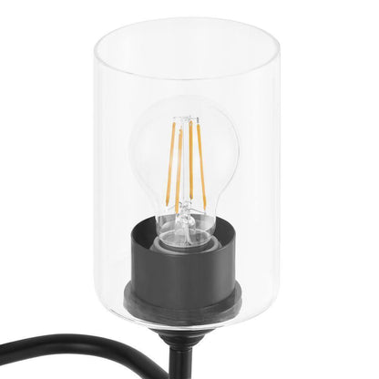 Home Decorators Collection Ayelen 22 in. W 3-Lights Black Vanity Light