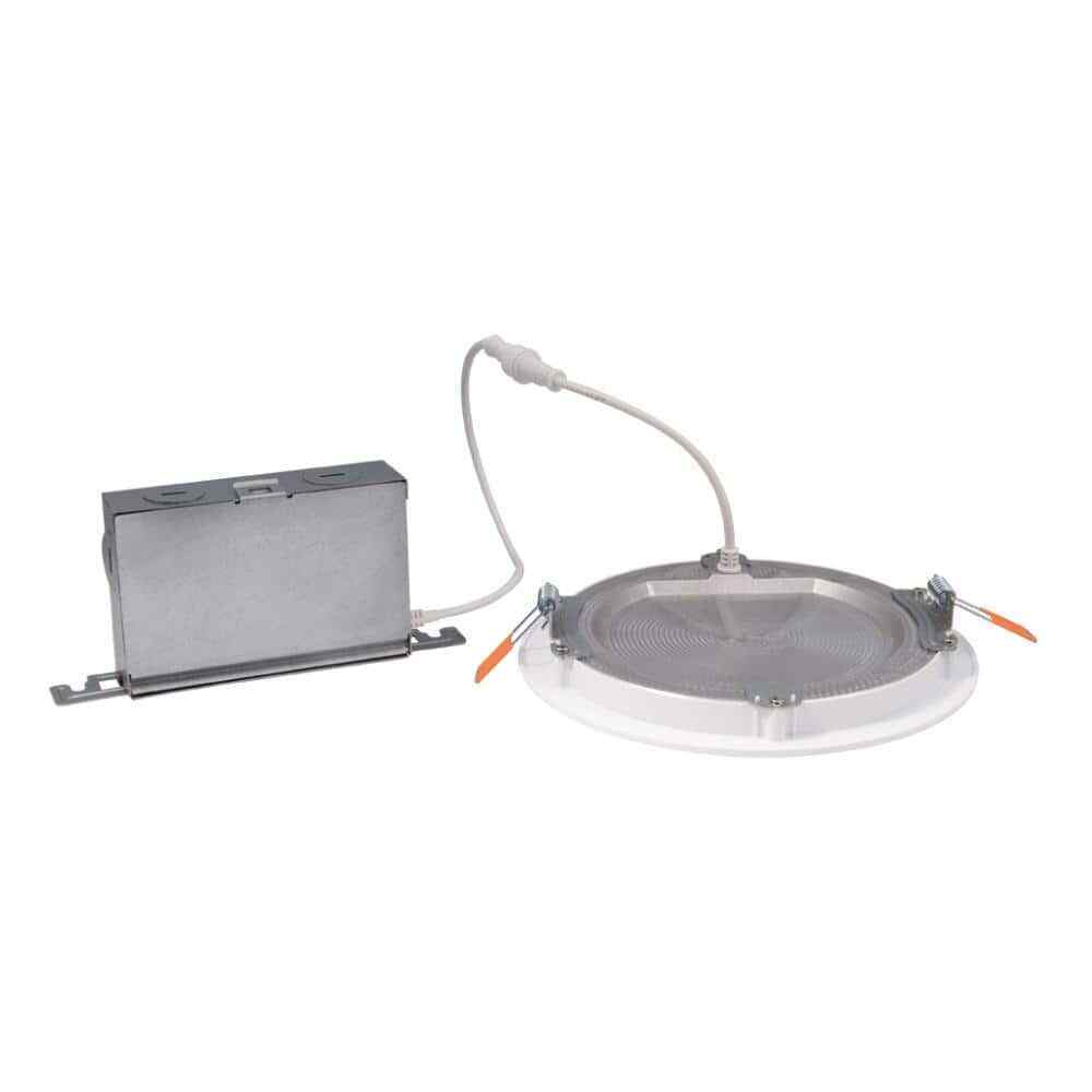 Halo HLBSL6 Series 6 in. 3000K-5000K LED White Downlight Recessed Light 4-Pack