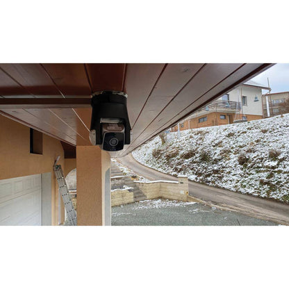 CLEER Ares Pro Biometric Auto Tracking Outdoor PTZ  Security Camera in Black