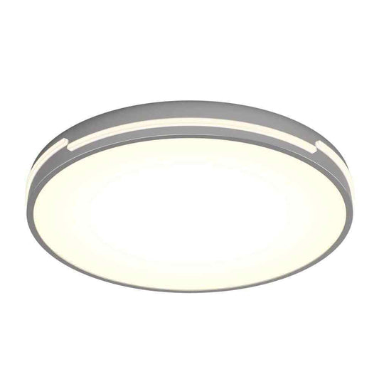 Artika Delray Modern Chrome LED 5 CCT Flush Mount Ceiling Light Fixture