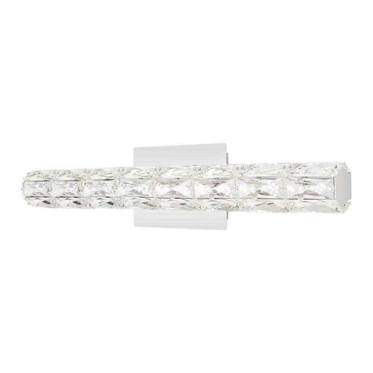 Home Decorators Keighley 24" Integrated LED Chrome Bathroom Vanity Light Fixture