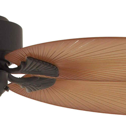 Hampton Bay Lillycrest 52 in. Indoor/Outdoor Aged Bronze Ceiling Fan