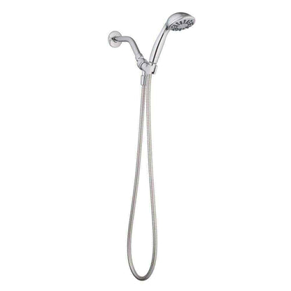Glacier Bay 1-Spray Wall Mount Handheld Shower Head 1.8 GPM in Chrome