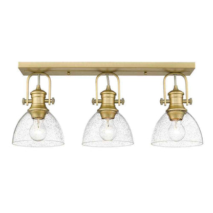 Golden Lighting Hines 23.13 in. Brushed Champagne Bronze Bath Vanity Light