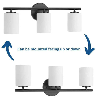 Progress Lighting Replay Collection Three-Light Bath + Vanity P2159-31