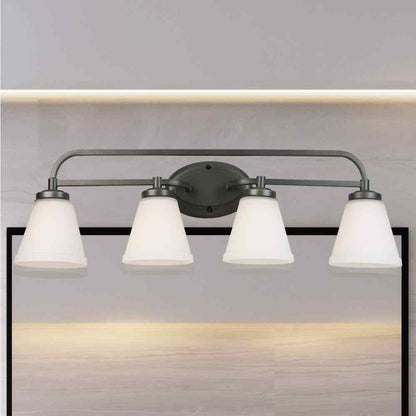 Eglo Mayview 4-Light Graphite Bathroom Vanity Light
