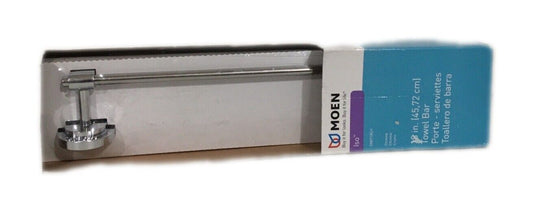 MOEN ISO 18 in. Towel Bar in Chrome