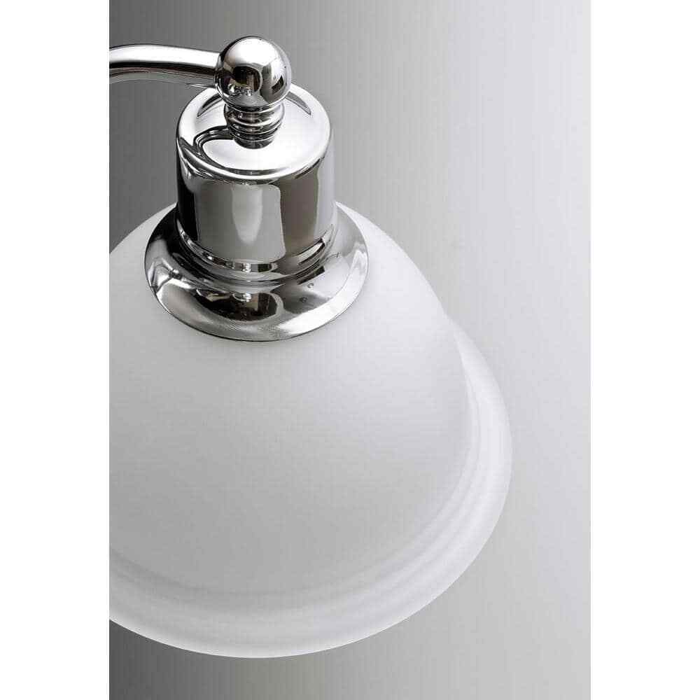 Progress Lighting Madison Polished Chrome Etched Glass Bath Vanity Light