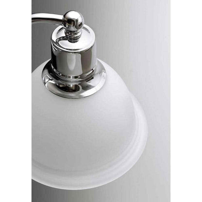 Progress Lighting Madison Polished Chrome Etched Glass Bath Vanity Light