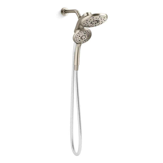 KOHLER Claro 1-Spray Dual Wall Mount Fixed and Handheld Shower Head 1.75 GPM