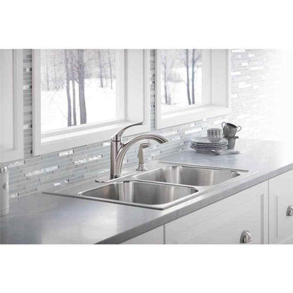 KOHLER Mistos Single-Handle Standard Kitchen Faucet w/ Side Sprayer