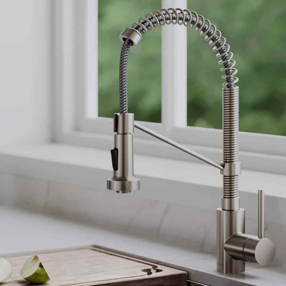 KRAUS Bolden Single-Handle Pull-Down Sprayer Kitchen Faucet