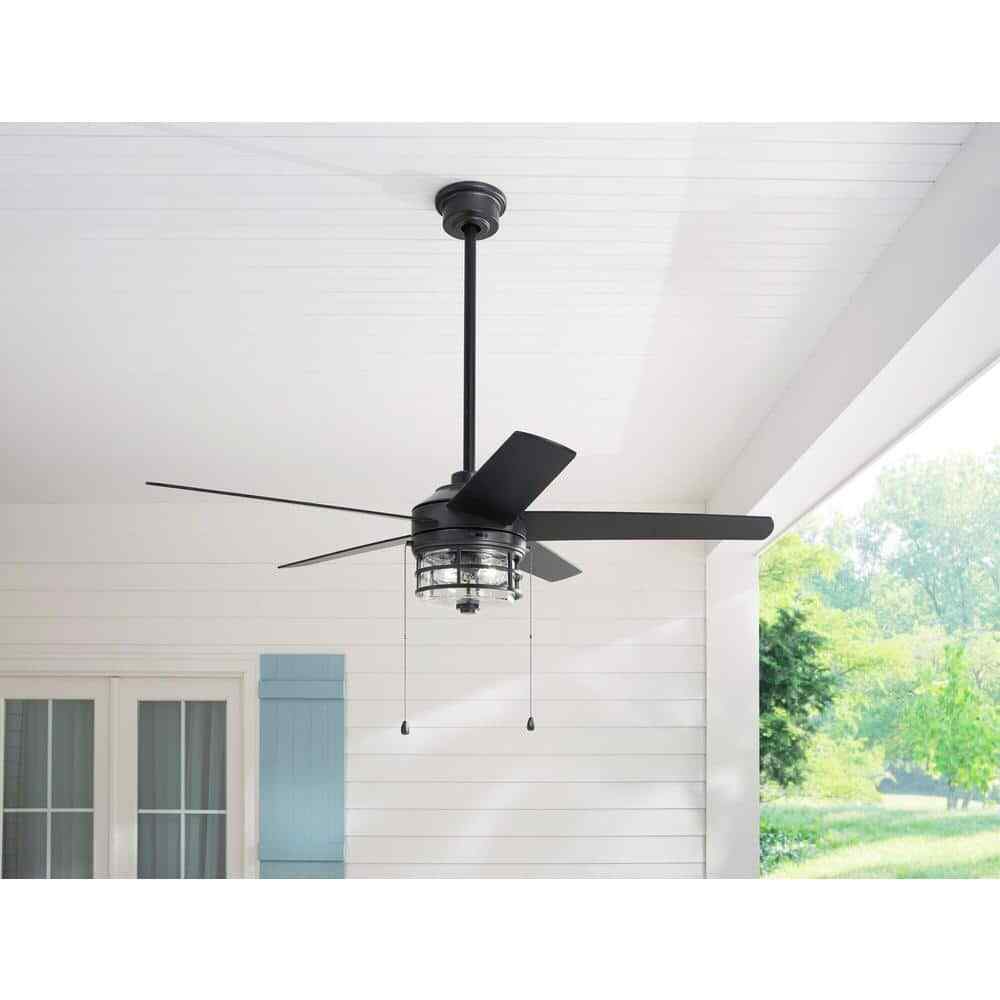 Home Decorators Colbridge 52 in. LED Indoor/Outdoor Natural Iron Ceiling Fan