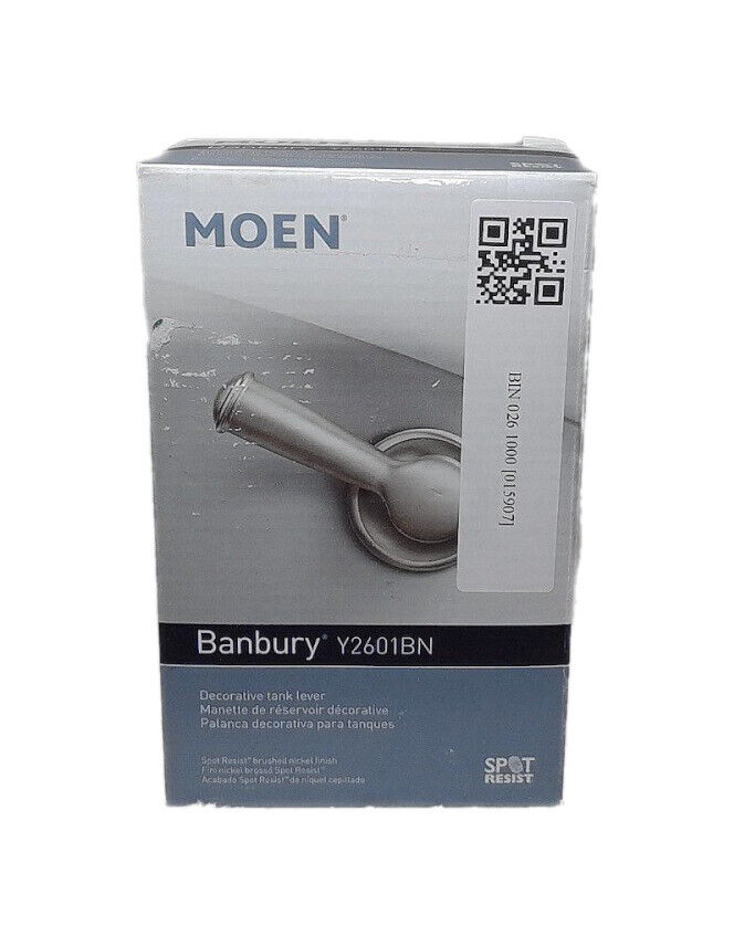 MOEN Banbury Tank Lever in Spot Resist Brushed Nickel Y2601BN