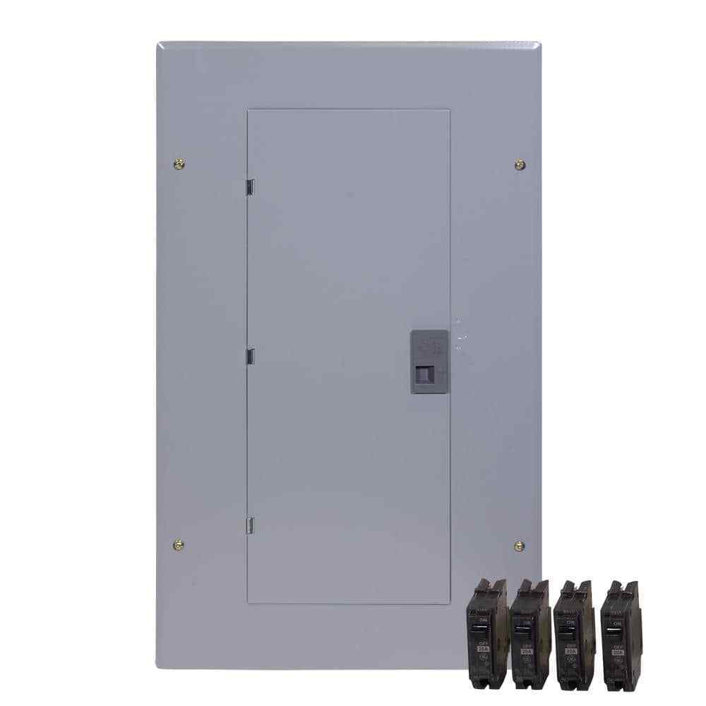 GE PowerMark Gold 125 Amp 24-Circuit Indoor Main Lug Includes Circuit Breaker