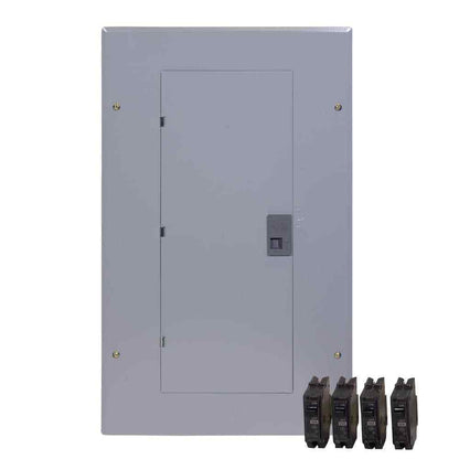 GE PowerMark Gold 125 Amp 24-Circuit Indoor Main Lug Includes Circuit Breaker