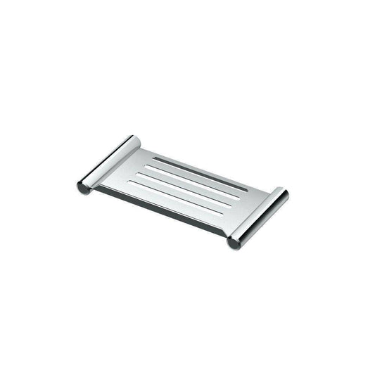 Gatco 10 in. W Elegant Shower Shelf in Chrome