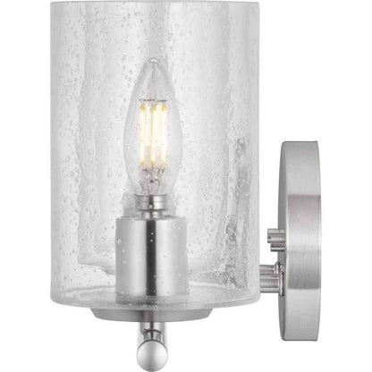 Hampton Bay Champlain 4-Light Brushed Nickel Modern Bathroom Vanity Light