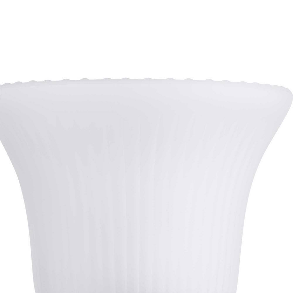 Progress Lighting Fluted Glass Polished Chrome Etched Fluted Glass Vanity Light