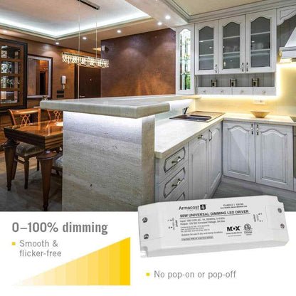Armacost Lighting Universal 60-Watt Dimming LED Driver 12-Volt DC Power Supply