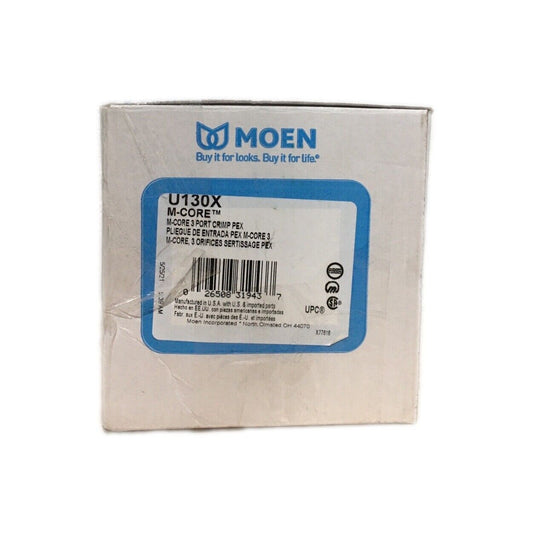 MOEN M-CORE 3-Series 1/2 in. 3 Port Shower Mixing Valve w/ Crimp Ring PEX