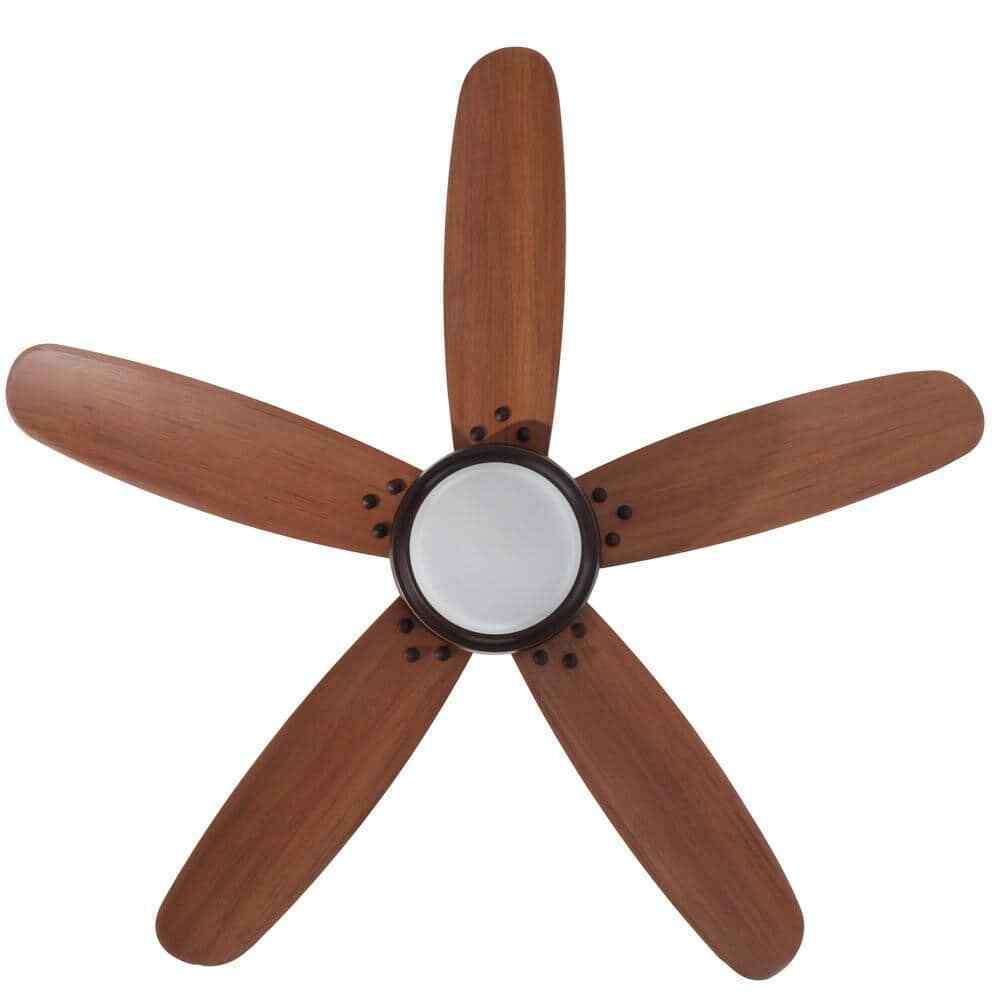 Home Decorators Breezemore 56 in. Indoor LED Mediterranean Bronze Ceiling Fan
