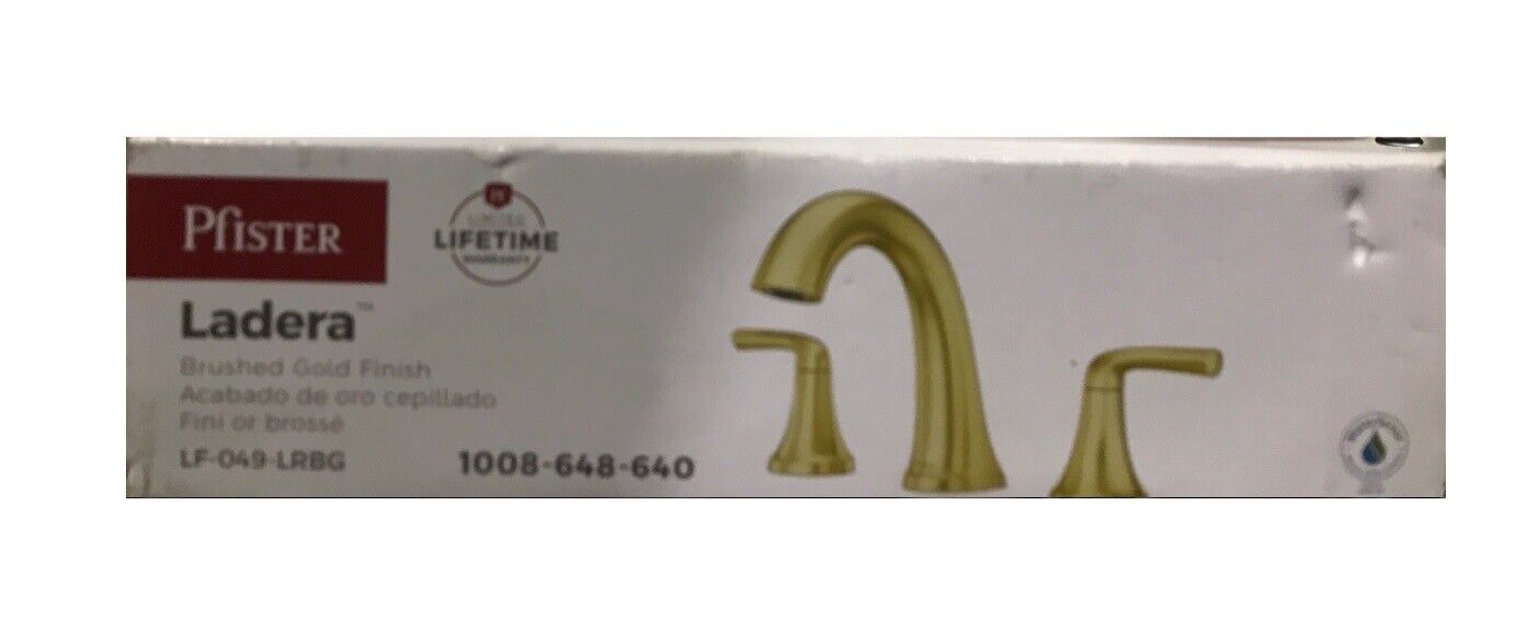Pfister Ladera 8 in. Widespread 2-Handle Bathroom Faucet in Brushed Gold