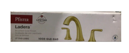 Pfister Ladera 8 in. Widespread 2-Handle Bathroom Faucet in Brushed Gold