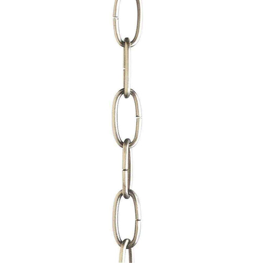 Progress Lighting Polished Nickel 9-Gauge Accessory Chain P8757-104