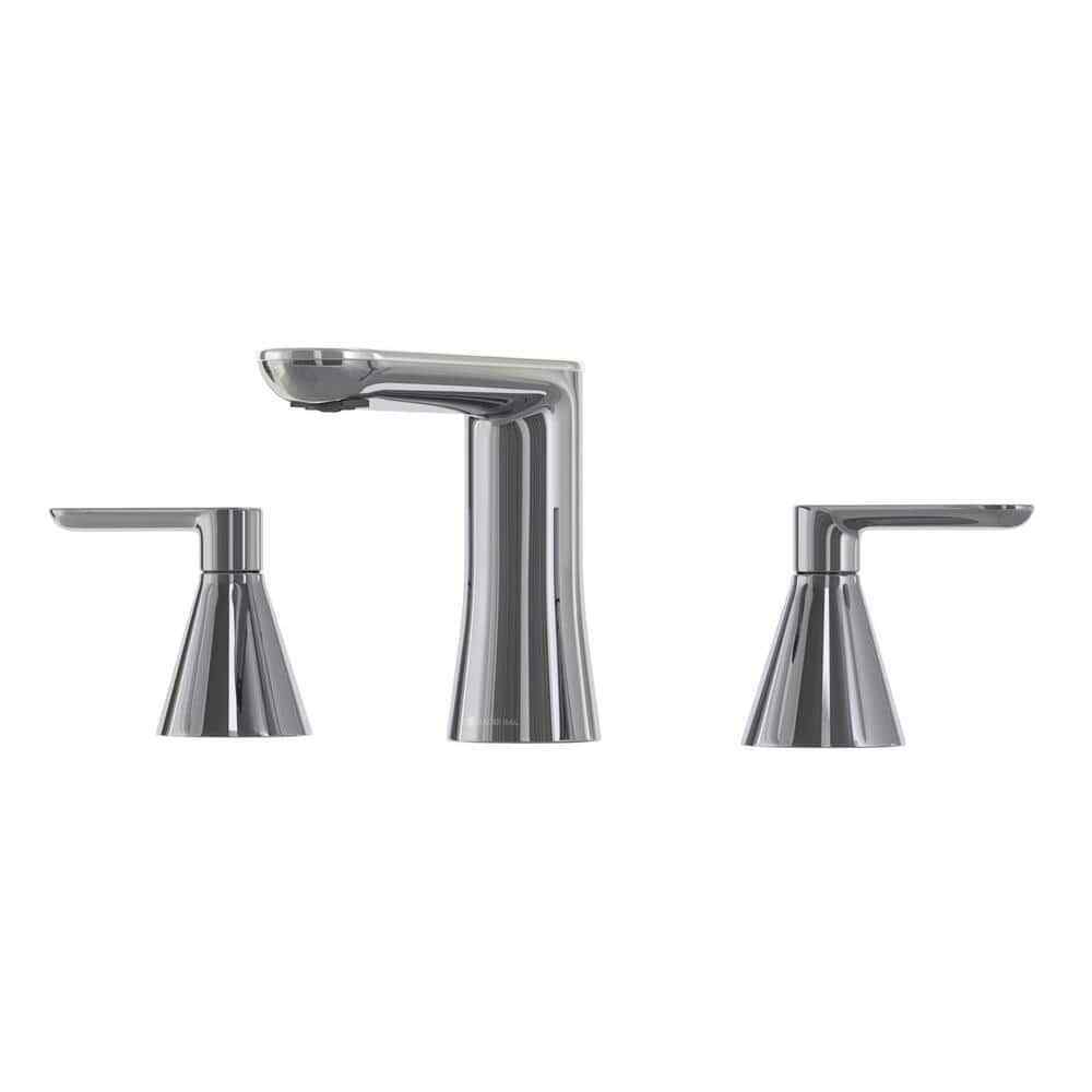Glacier Bay Chianti 8 in. Widespread 2-Handle Bathroom Faucet in Chrome