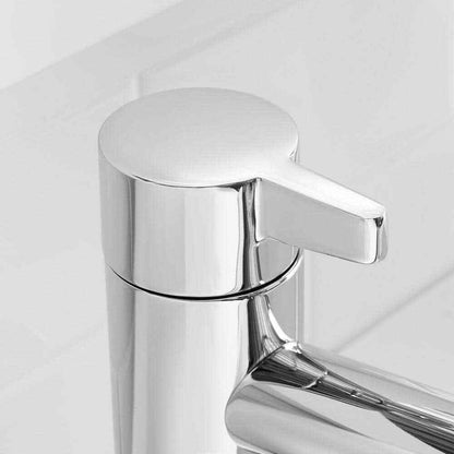 Glacier Bay Modern Single Hole Touchless Bathroom Faucet in Polished Chrome