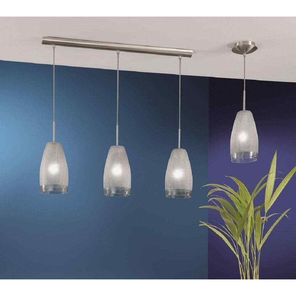 Eglo Crash 1-Light Matte Nickel Hanging/Ceiling Pendant 20599A
