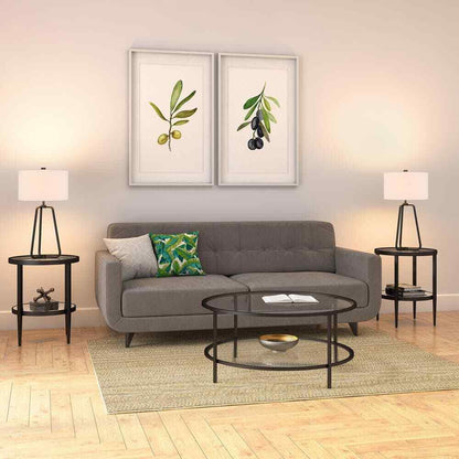Meyer&Cross Marduk 25-1/2 in. Blackened Bronze Table Lamp TL0126