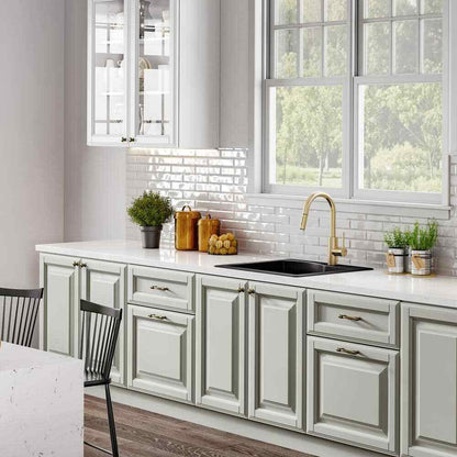 KRAUS Oletto Single-Handle Pull-Down Kitchen Faucet w/ Dual-Function Sprayer