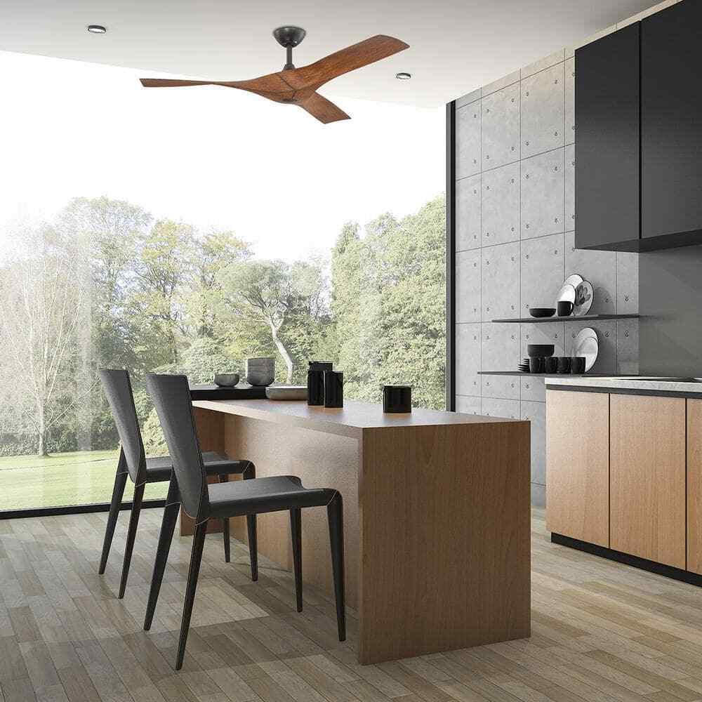 Home Decorators Wesley 52 in. Indoor/Outdoor Rubbed Bronze DC Motor Ceiling Fan