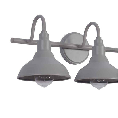 Hampton Bay Kelford 24 in. 3-Light Grey Bath Vanity Light HDP99185GRN