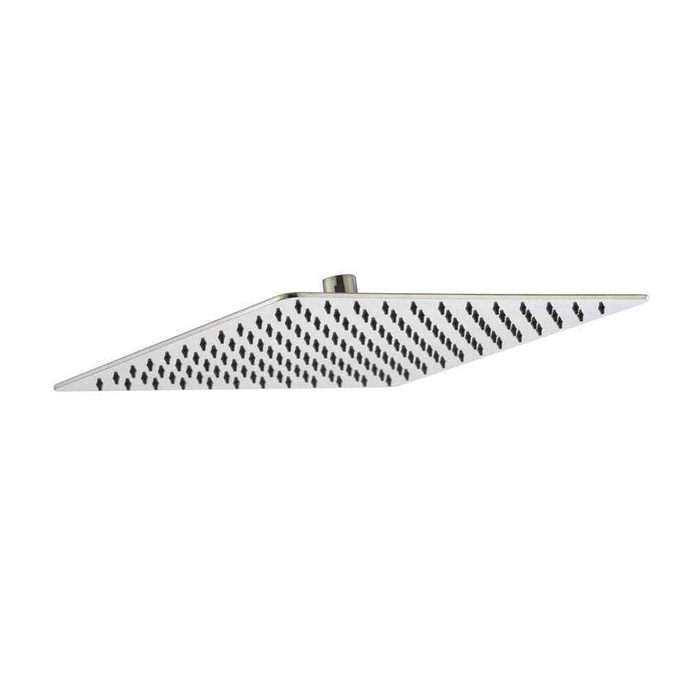 Glacier Bay Modern 1-Spray 12 in. Single Ceiling Mount Fixed Shower Head